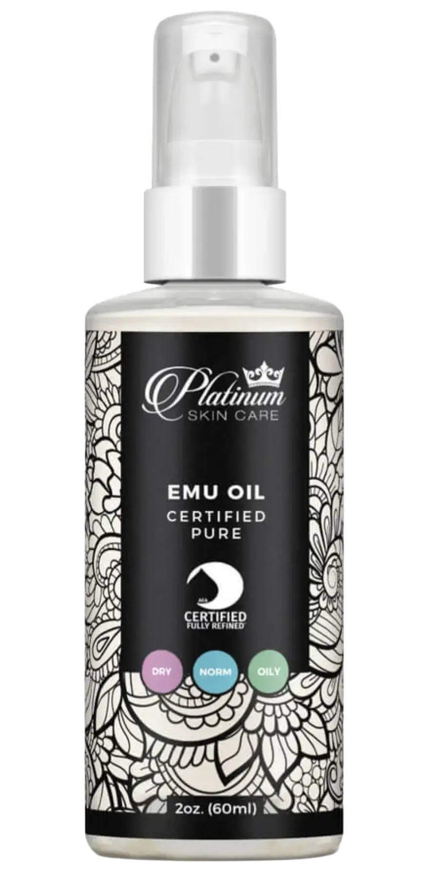 Platinum Skincare Emu Oil Pure Certified