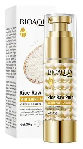 Bioaqua Rice Raw Pulp Whitening Serum