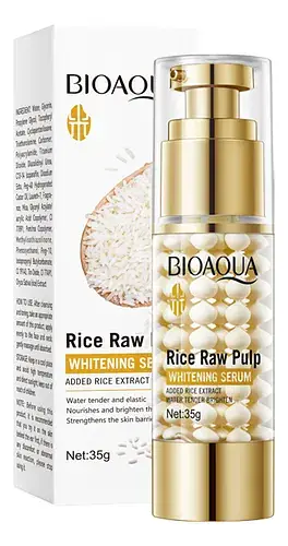 Bioaqua Rice Raw Pulp Whitening Serum