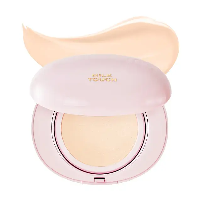 Milk Touch All-Day Skin Fit Milky Glow Cushion 15N Fair Ivory