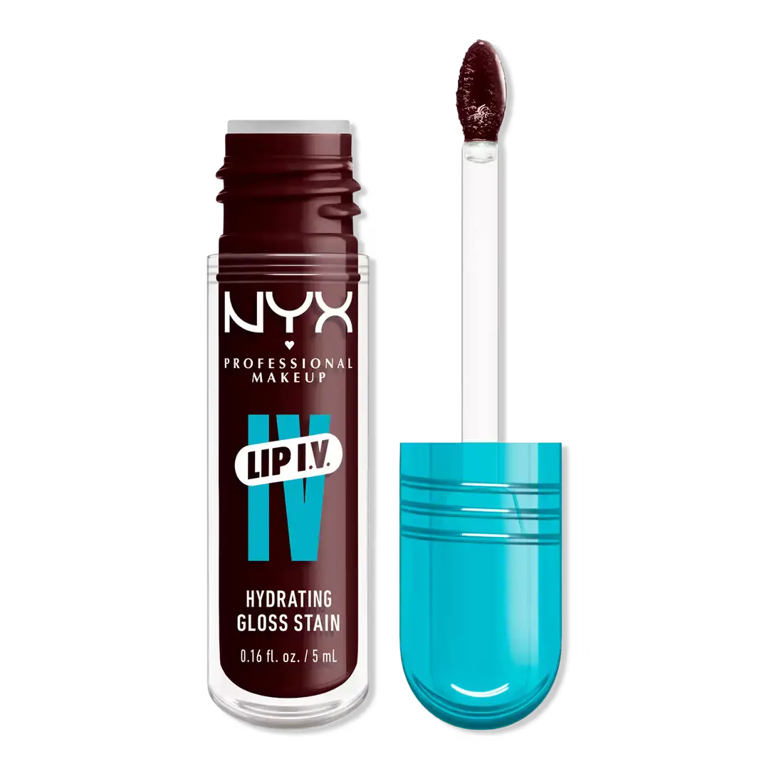 NYX Cosmetics Lip IV Hydrating Gloss Stain 15 Water 'Bout Wine?