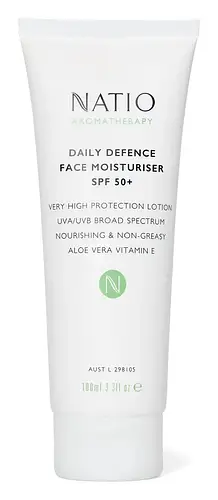 Natio Aromatherapy Daily Defence Face Moisturiser SPF 50+