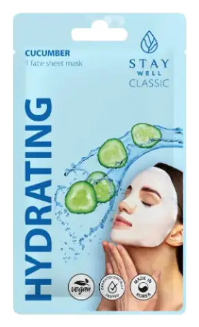 Stay Well Classic Mask Hydrating Cucumber