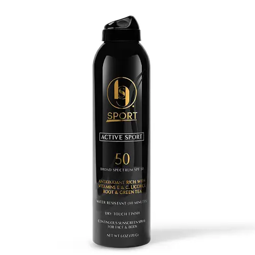 Black Girl Sunscreen Active Sport Sunscreen Spray SPF 50