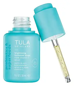 Tula Skincare Brightening Treatment Drops Triple Vitamin C Serum