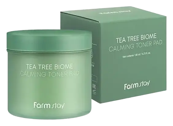 Farm Stay Tea Tree Biome Calming Toner Pad