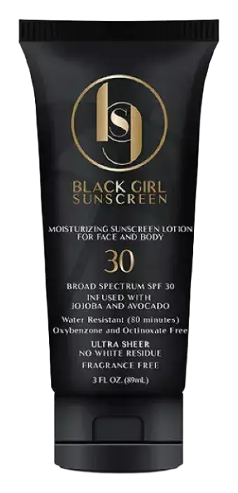 Black Girl Sunscreen Sunscreen SPF 30 Black