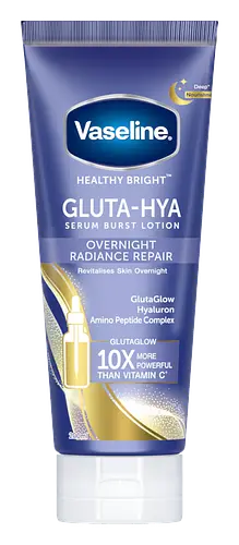 Vaseline Gluta-Hya Serum Burst Lotion Overnight Radiance Repair Thailand
