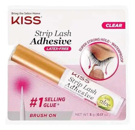 Kiss Strip Lash Adhesive With Aloe
