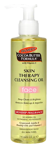 Palmer's Cocoa Butter Skin Therapy Cleansing Oil, Face, Rosehip Fragrance