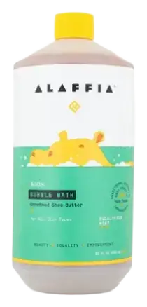 Alaffia Kids Bubble Bath Eucalyptus Mint