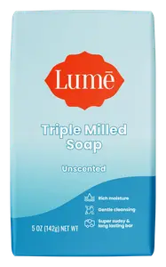Lume Triple Milled Soap Bar Unscented
