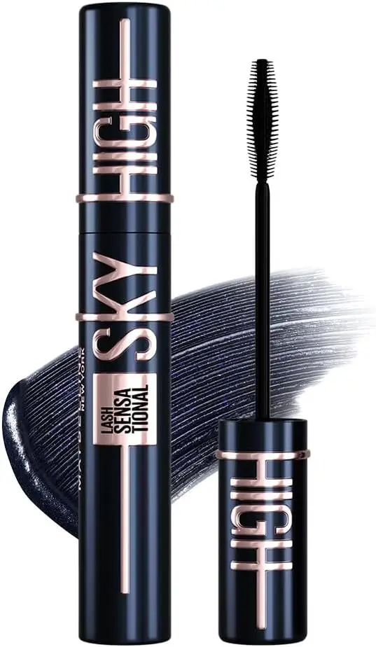 Maybelline Sky High Mascara Moonshadow Navy Black (Japan)