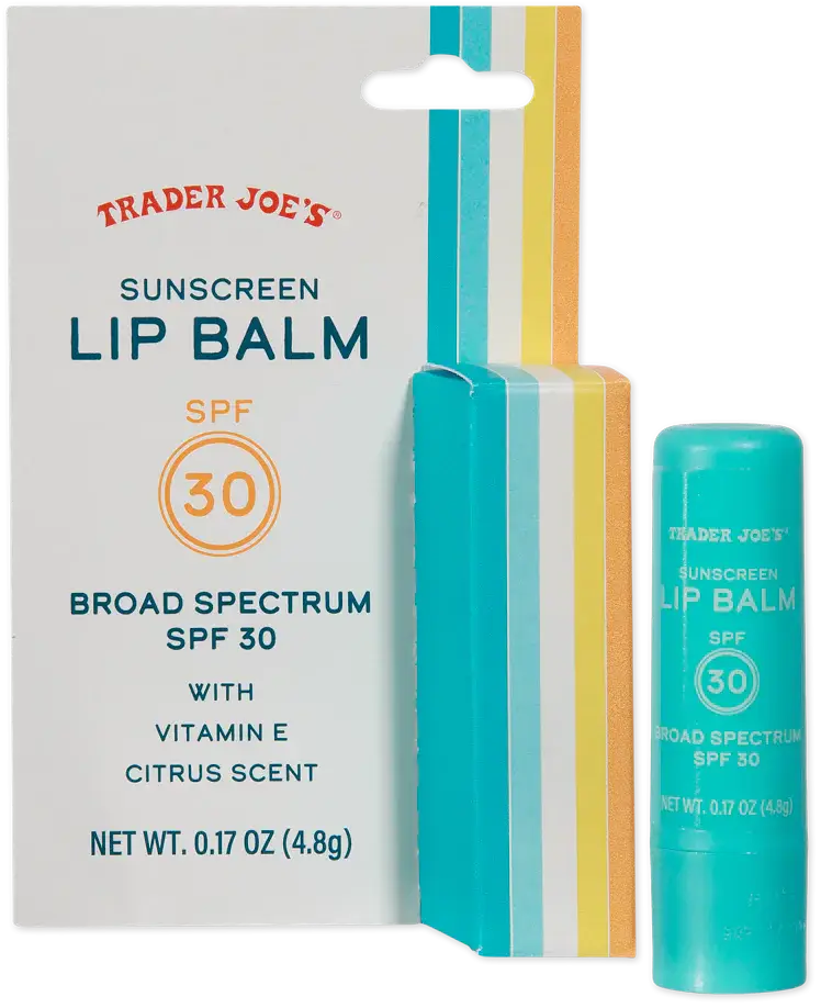 Trader Joe's Sunscreen Lip Balm SPF 30