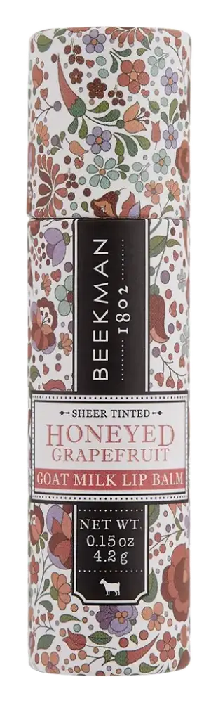 Beekman 1802 Honeyed Grapefruit Sheer Tinted Lip Balm