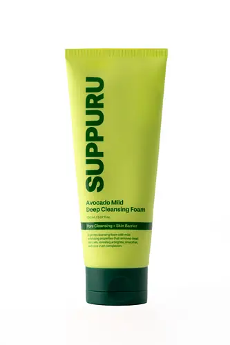 Suppuru Avocado Mild Deep Cleansing Foam