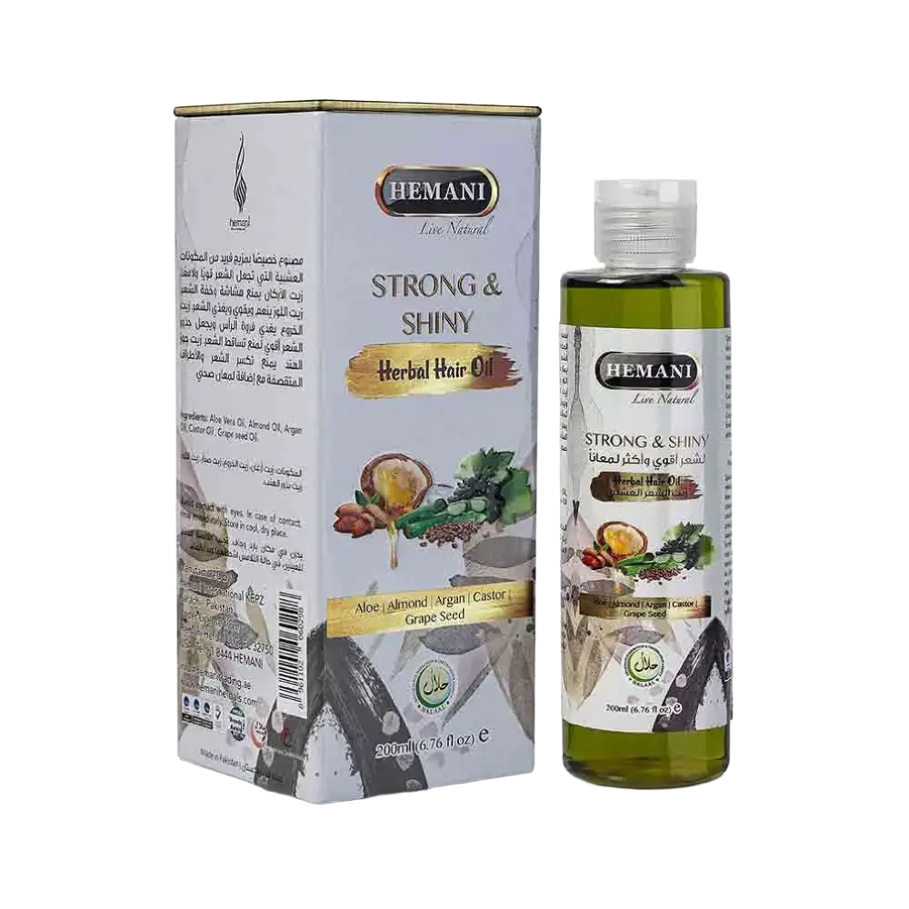 Hemani Strong & Shiny Herbal Hair Oil