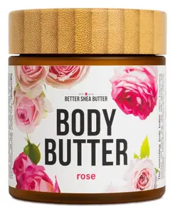 Better Shea Butter Body Butter Rose