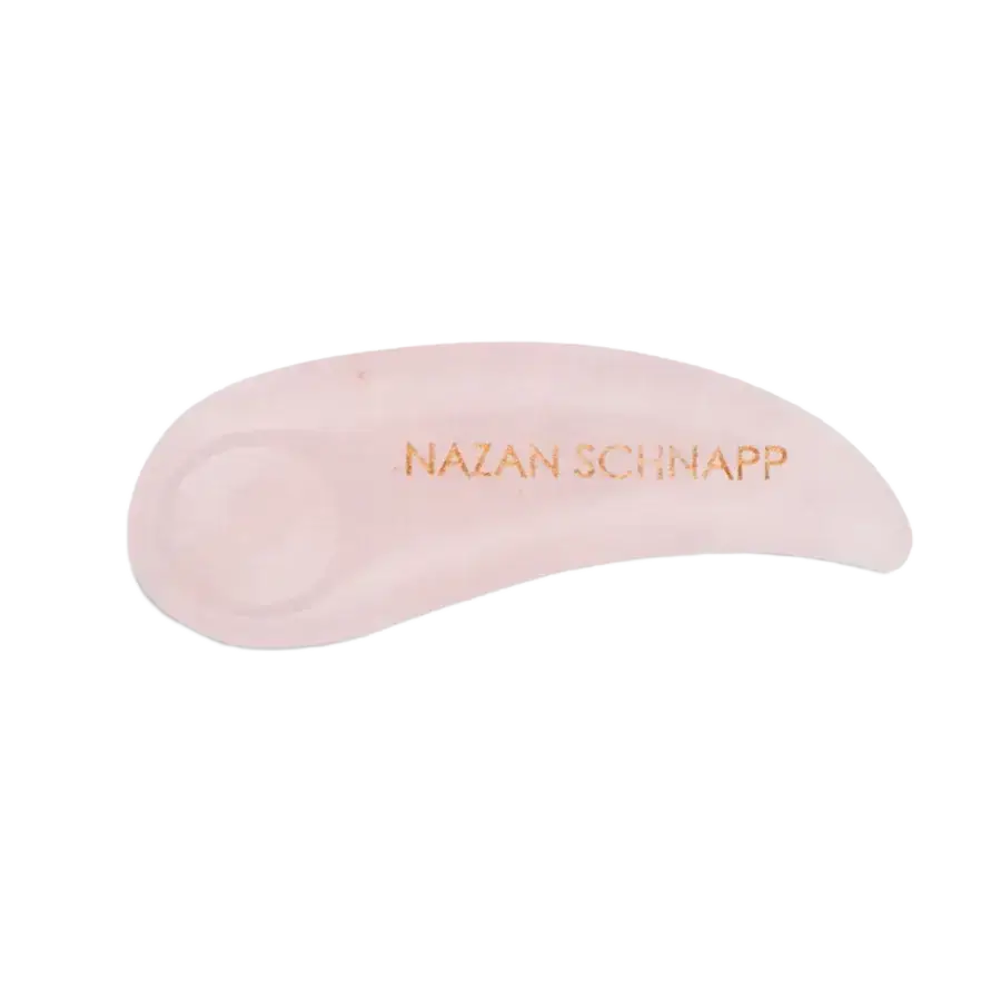 Nazan Schnapp Signature Gold Quartz Gua Sha & Applicator