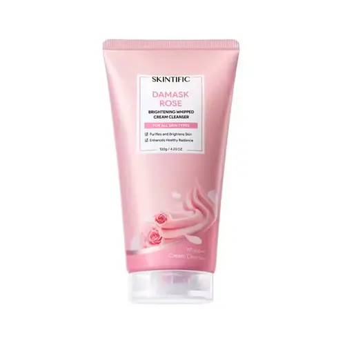 Skintific Damask Rose Brightening Whipped Cream Cleanser