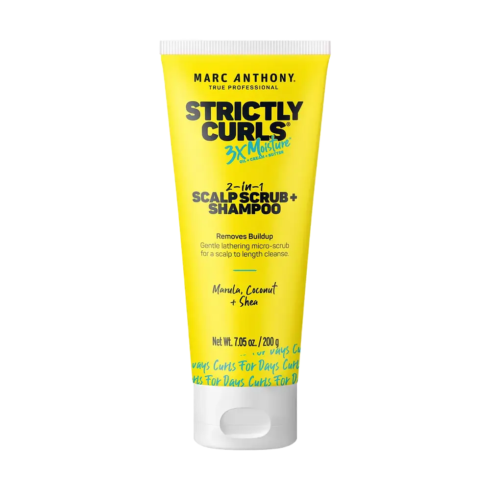 Marc Anthony Strictly Curls 3X Moisture 2-in-1 Scalp Scrub + Shampoo