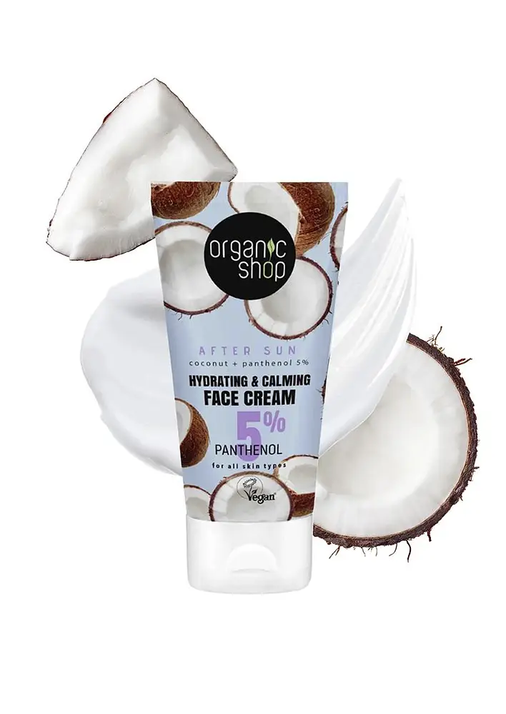 Organic Shop After sun hydrating and calming face cream