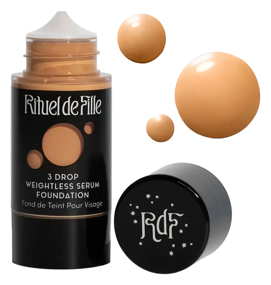Rituel de Fille 3 Drop Weightless Serum Foundation Potion #155