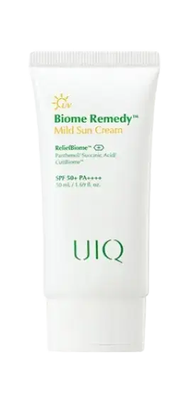 UIQ (Genome & Company) Biome Remedy Mild Sun Cream SPF 50+