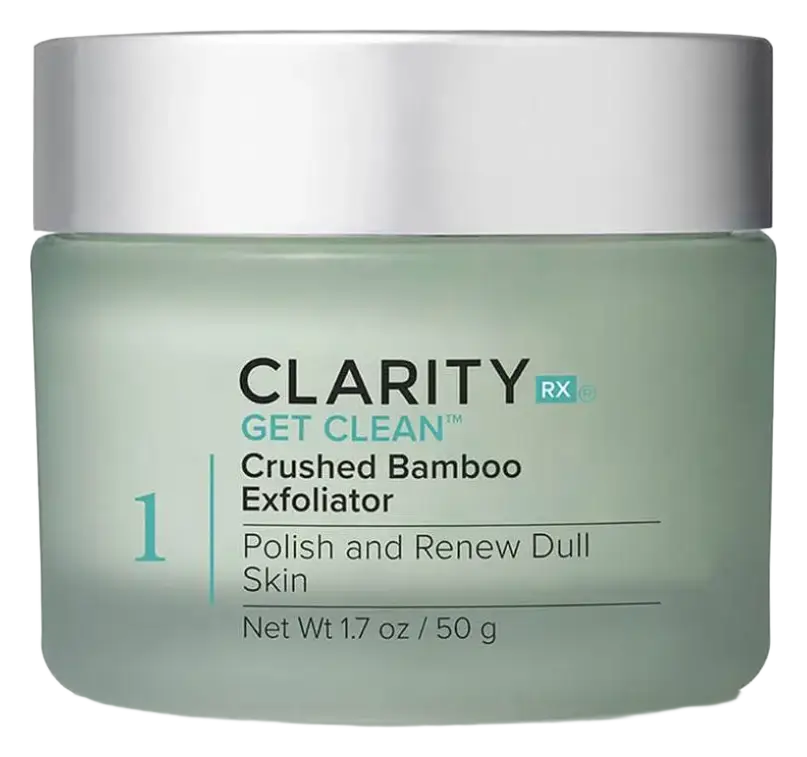 ClarityRx Get Clean Crushed Bamboo Exfoliator