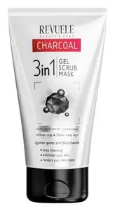 Revuele Charcoal 3 In 1 Gel Scrub Mask