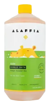 Alaffia Kids Bubble Bath Coconut Chamomile