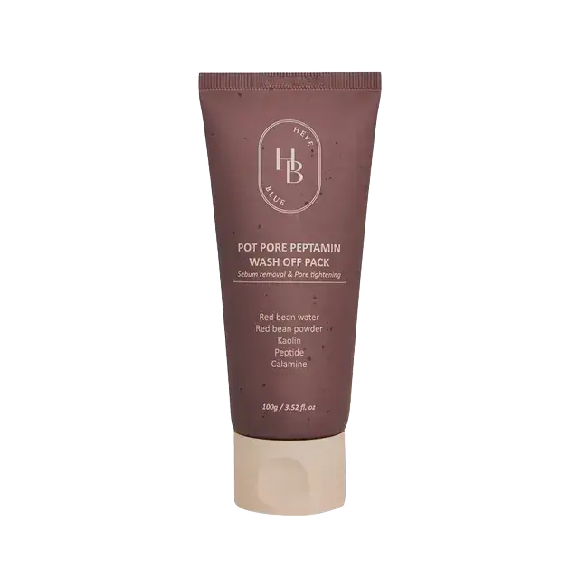 Heveblue Pot Pore Peptamin Wash Off Pack