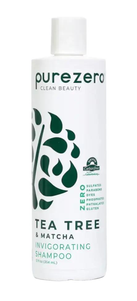 Purezero Beauty Tea Tree & Matcha Invigorating Shampoo