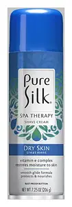 Pure Silk Spa Therapy Shave Cream Dry Skin Treatment