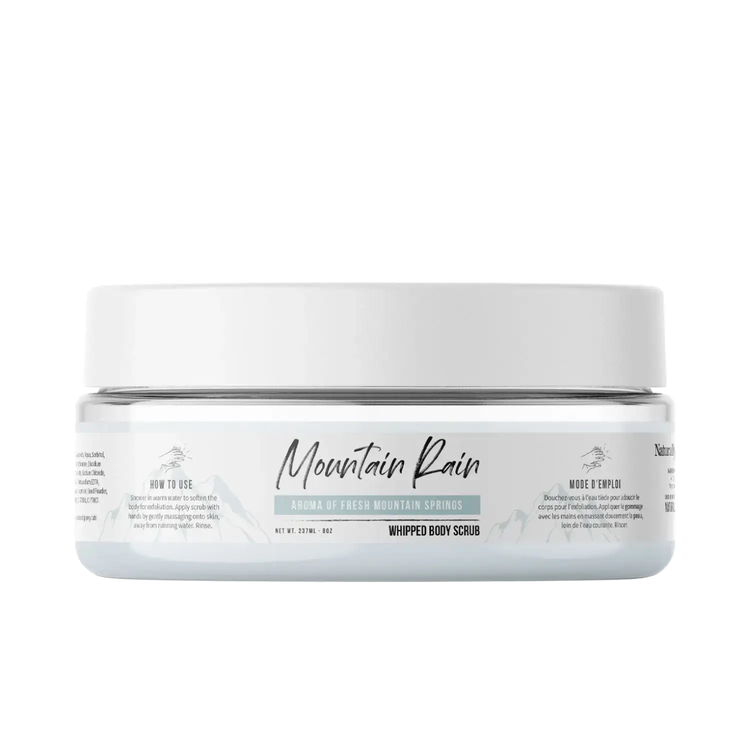 Naturally Vain Mountain Rain Whipped Body Scrub