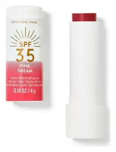 Bath & Body Works Tinted SPF 35 Lip Balm Pink Dream