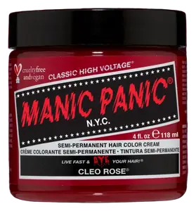 Manic Panic Classic High Voltage Semi Permanent Hair Color Cream Cleo Rose