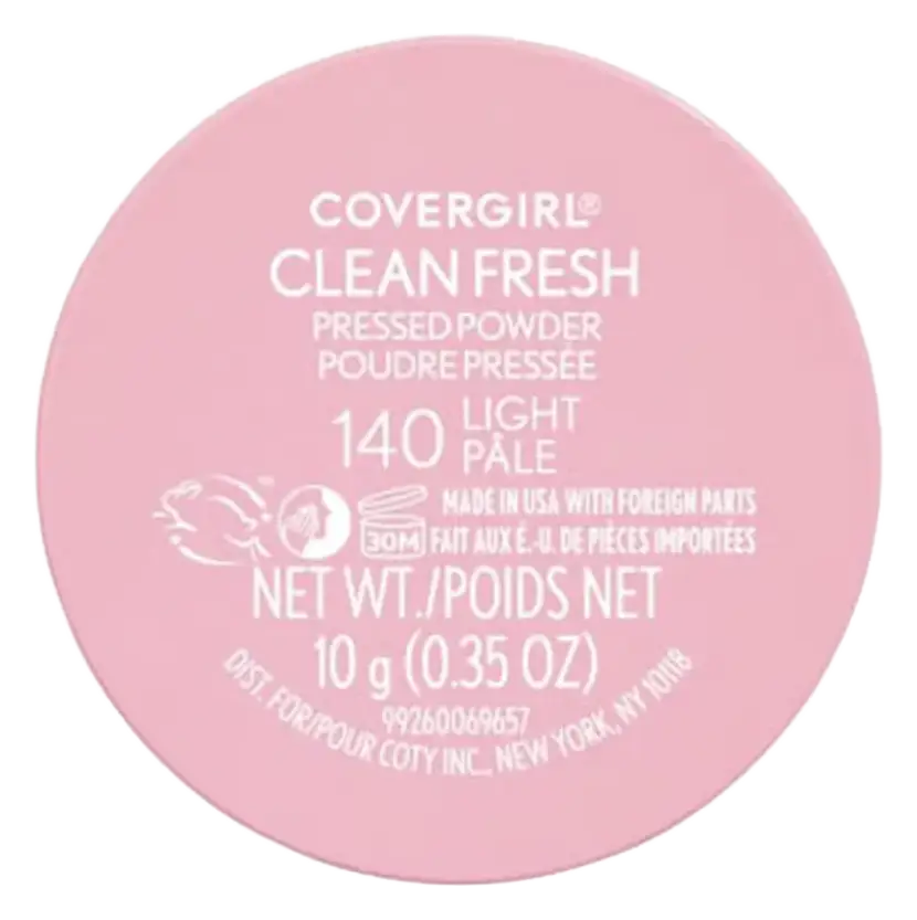 Covergirl Clean Fresh Pressed Powder 140 Light