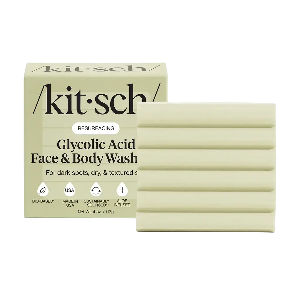 Kitsch Glycolic Acid Resurfacing Face and Body Wash