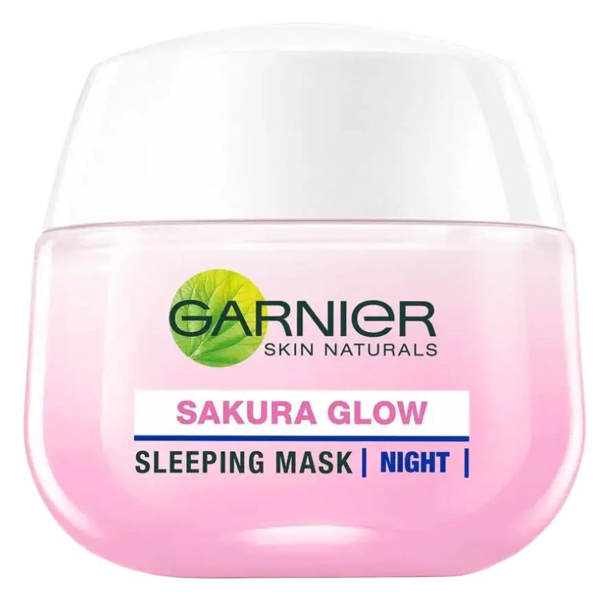 Garnier Sakura Glow Night Cream Indonesia