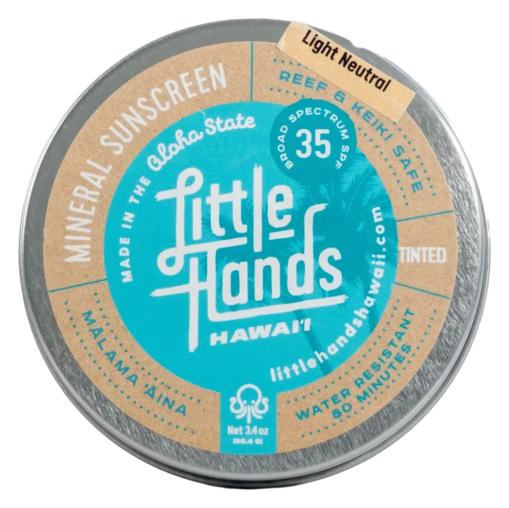 Little Hands Hawaii Body & Face Mineral Sunscreen Light Neutral