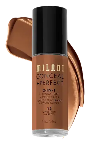 Milani Conceal + Perfect 2-In-1 Foundation And Concealer 13 Chestnut