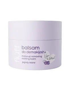 Fluff Make Up Remover Balm Wild Blueberries