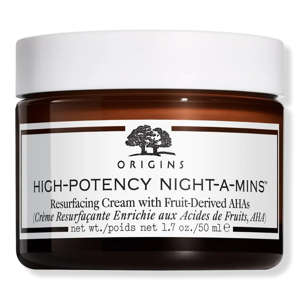 Origins High-Potency Night-A-Mins Resurfacing Cream with Fruit-Derived AHAs