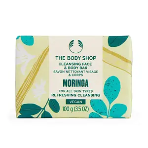 The Body Shop Cleansing Face & Body Bar Moringa