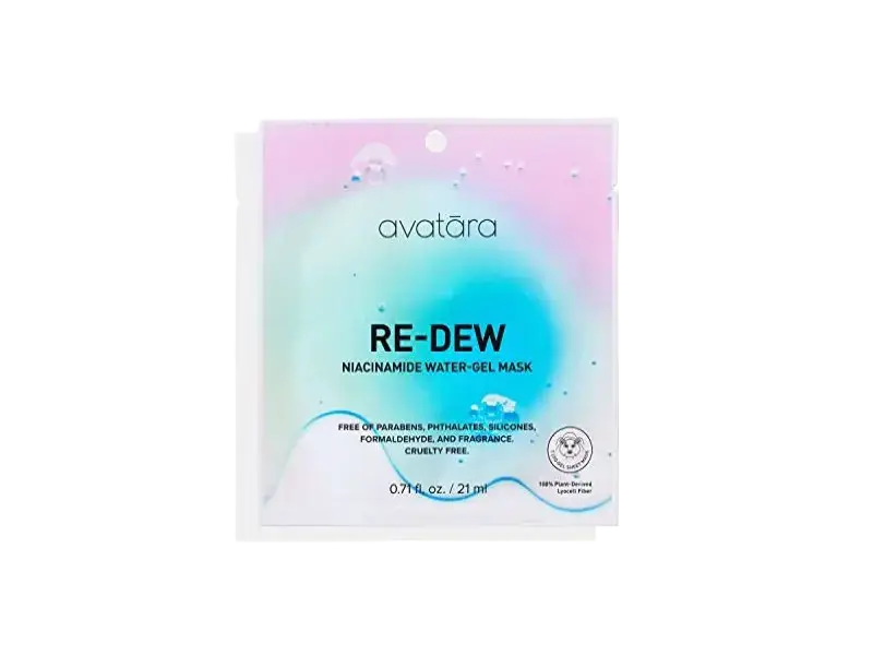 Avatara Re-Dew Niacinamide Water-Gel Mask