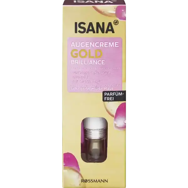 ISANA Gold Brilliance Augencreme