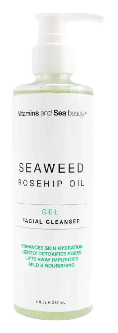 Vitamins and Sea beauty Seaweed & Rosehip Oil Gel Facial Cleanser
