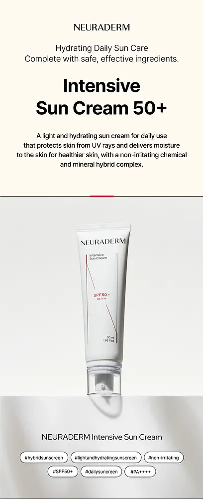 Neuraderm Intensive Sun Cream 50+