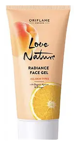 Oriflame Love Nature Radiance Face Gel with Organic Apricot & Orange